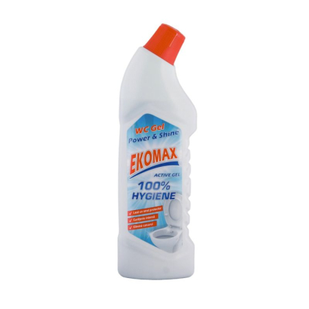 Noutati si inovatii - Gel detergent sanitar intensiv Ekomax Power & Shine Active Gel 750ml