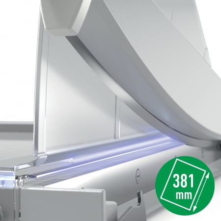 Ghilotina Leitz Office Precision, A4 MAXI, 15 coli, indicator laser inclus, gri [3]