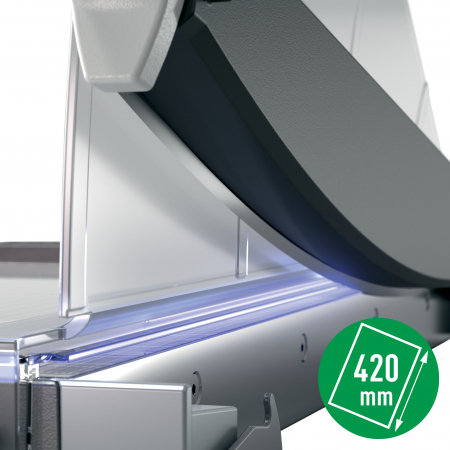 Ghilotina Leitz Office Pro Precision, A3, 25 coli, indicator laser inclus, gri [3]