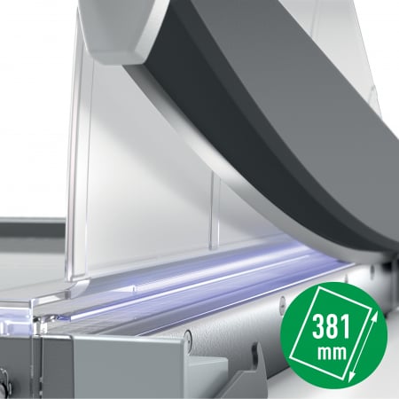 Ghilotina Leitz Office Pro Precision, A4 MAXI, 25 coli, indicator laser inclus, gri [4]