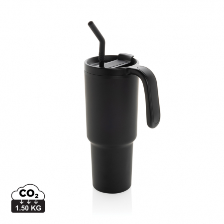 Sticle, cani si termosuri to go - Pahar termic Graphic 360 otel reciclat 900 ml cu maner