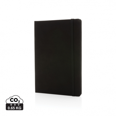 Noutati si inovatii - Agenda A5 din rPET certificat GRS – notebook eco cu coperta tare si 160 pagini