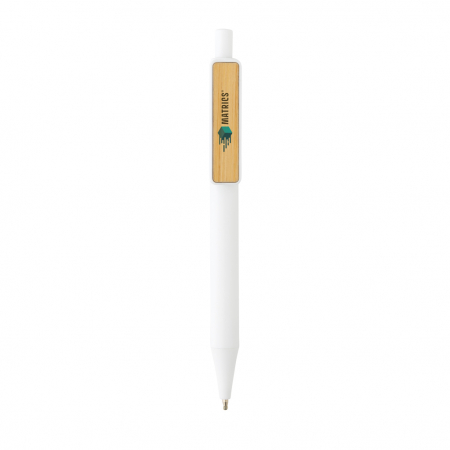 Pix X Pen RABS reciclat cu clips bambus, certificat GRS [4]