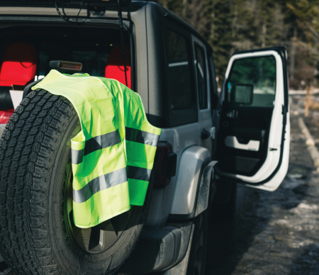 Vesta de siguranta unisex GRS, PET reciclat, Clasa 2, vizibilitate ridicata [11]