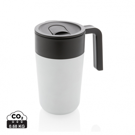 Cana inox si PP reciclat GRS 480 ml cu maner [0]