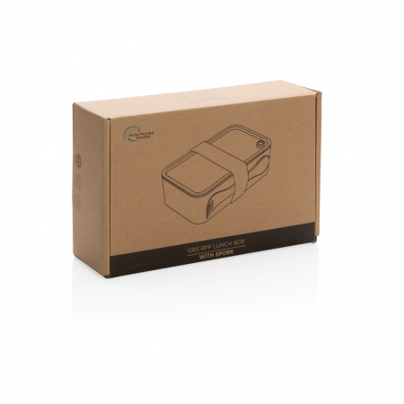 Caserola de pranz din 93% PP reciclat, cu tacamuri [10]