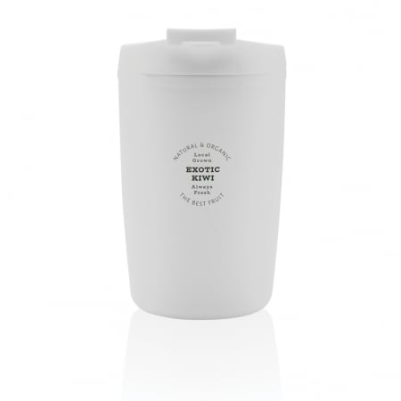 Pahar PP reciclat GRS 300 ml cu capac flip [7]