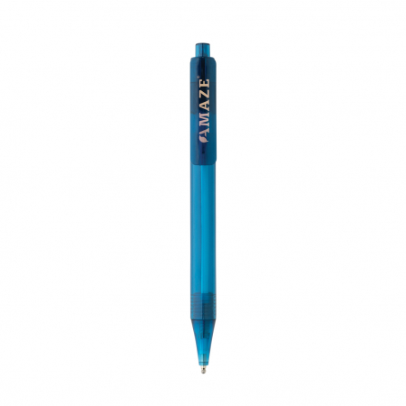 Pix X8 Transparent RPET certificat GRS, cerneala albastra [4]