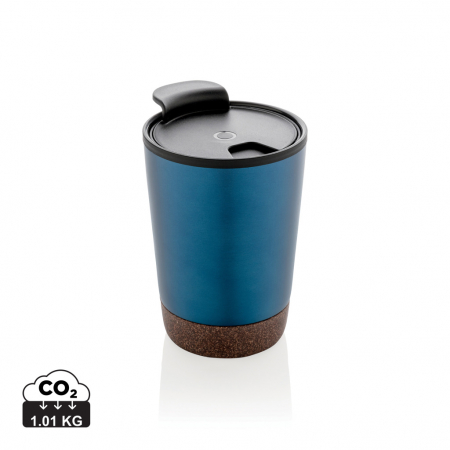Sticle - Cana termos PP reciclat GRS 300 ml cu detaliu pluta