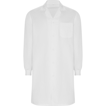 Protectia muncii si Imbracaminte - Halat de laborator unisex Mederi, 195 g/m², cu capse ascunse