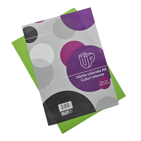 Hartie colorata A4 80g/mp, 250 file, verde intens [3]