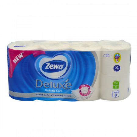 Unitate Protejata - COMERT - Hartie igienica Zewa Aqua Tube 3str 8buc