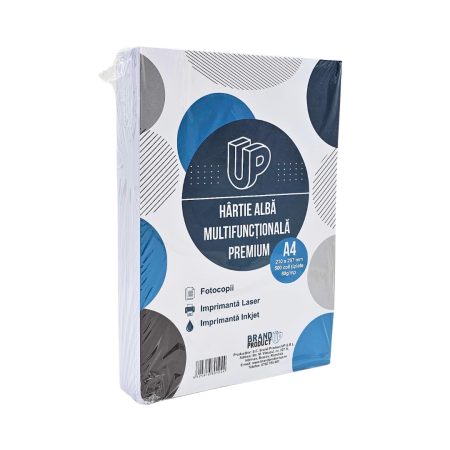 Hartie imprimanta A4 80g/mp, 500 coli/top, tiplata [1]
