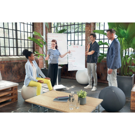 Hartie pentru flipchart NOBO Premium, 60x85 cm, 50 coli, 90 gsm, utilizare fata-verso [4]