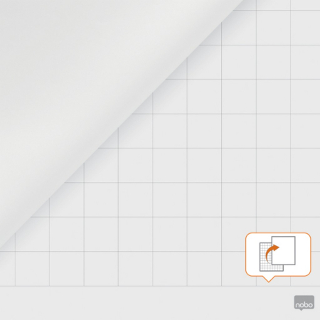 Hartie pentru flipchart NOBO Premium, 60x85 cm, 50 coli, 90 gsm, utilizare fata-verso [6]