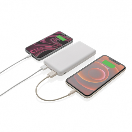 Powerbank 10000 mAh High Density, compact din ABS, dual USB [2]