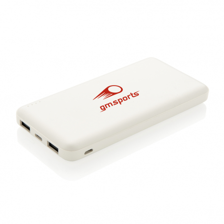 Powerbank 10000 mAh High Density, compact din ABS, dual USB [6]