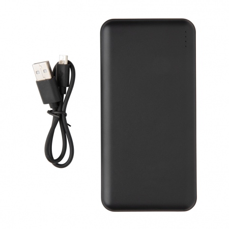 Powerbank 10000 mAh High Density, compact din ABS, dual USB [4]