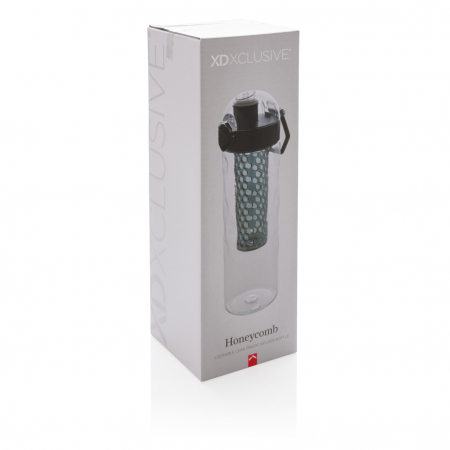 Sticla infuzor Honeycomb Tritan 700 ml blocabila antiscurgere [7]