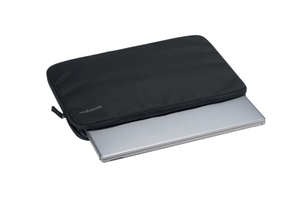 Rucsacuri si articole de calatorie - Husa laptop 14 inch KENSINGTON EQ Classic negru material reciclat