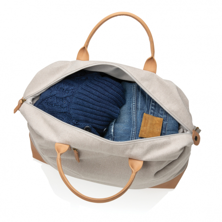 Geanta Impact AWARE Canvas Weekend 40L, reciclat [6]