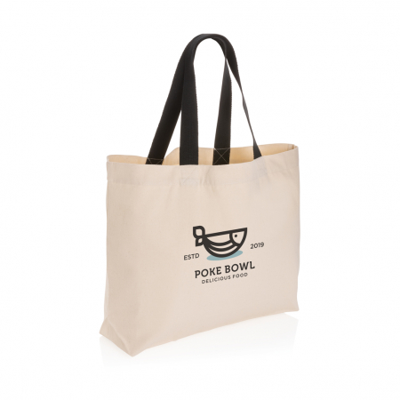 Geanta tote mare Impact AWARE™ panza reciclata naturala 31L [3]