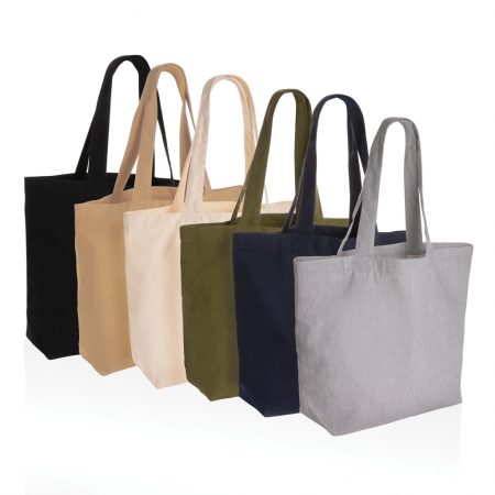Geanta shopper Impact AWARE™ panza reciclata naturala 28L [5]