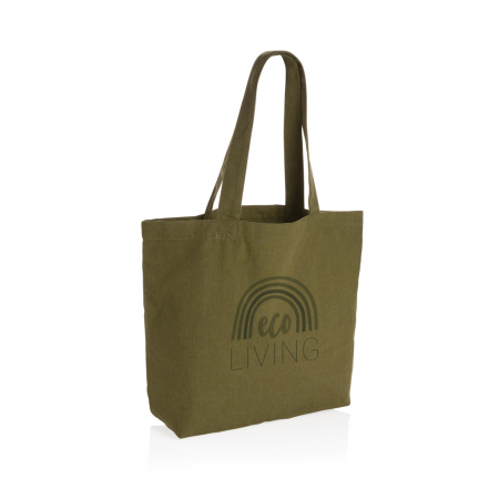 Geanta shopper Impact AWARE™ panza reciclata naturala 28L [4]