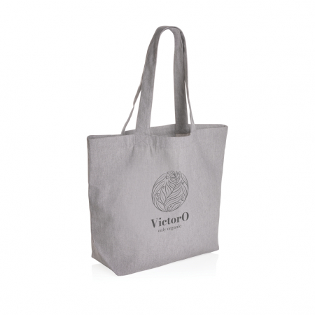 Geanta shopper Impact AWARE™ panza reciclata naturala 28L [4]