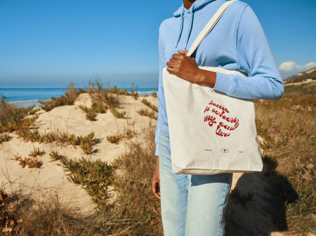 Geanta tote Impact AWARE™ panza reciclata naturala 11L [9]