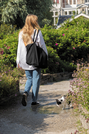 Geanta Shopper Impact AWARE™ bumbac reciclat 145g, 27.5L [6]