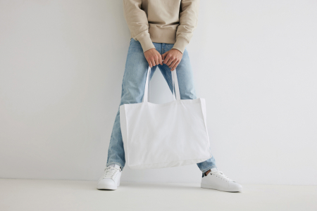Geanta Shopper Impact AWARE™ bumbac reciclat 145g, 27.5L [5]