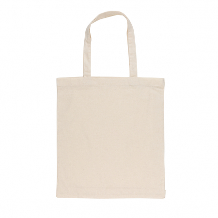 Geanta Tote Impact AWARE™ bumbac reciclat 145g, fund lat, 12L [2]