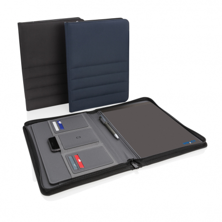 Mapa multifunctionala A4 Impact AWARE™ rPET cu fermoar – personalizabila, eco-friendly [8]