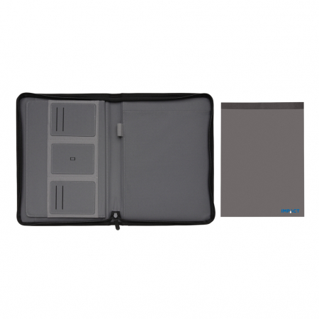 Mapa multifunctionala A4 Impact AWARE™ rPET cu fermoar – personalizabila, eco-friendly [5]