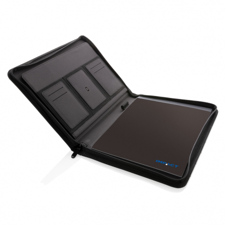 Mapa multifunctionala A4 Impact AWARE™ rPET cu fermoar – personalizabila, eco-friendly [3]