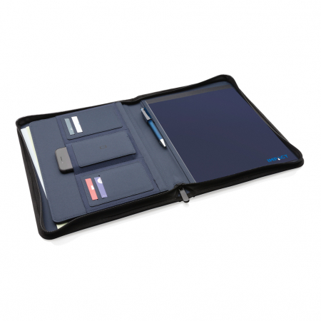 Mapa multifunctionala A4 Impact AWARE™ rPET cu fermoar – personalizabila, eco-friendly [4]