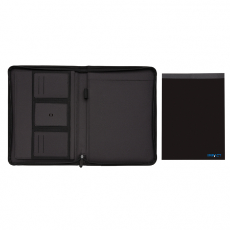 Mapa multifunctionala A4 Impact AWARE™ rPET cu fermoar – personalizabila, eco-friendly [5]