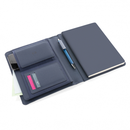Agenda multifunctionala A5 Impact AWARE™ rPET cu buzunare – personalizabila, eco-friendly [4]
