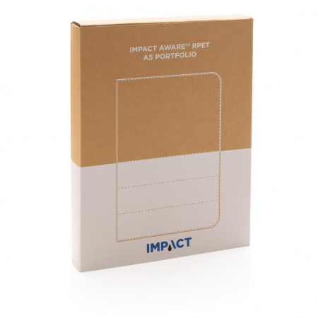 Agenda multifunctionala A5 Impact AWARE™ rPET cu buzunare – personalizabila, eco-friendly [13]