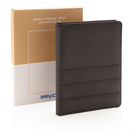 Agenda multifunctionala A5 Impact AWARE™ rPET cu buzunare – personalizabila, eco-friendly [12]