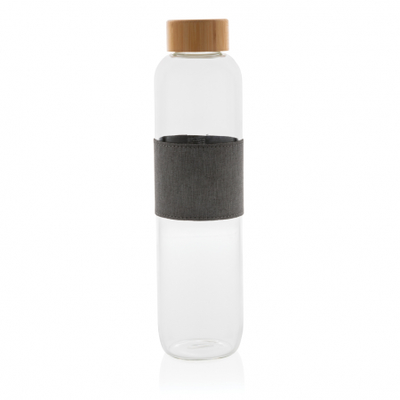 Sticla Impact sticla borosilicata 750 ml cu capac bambus [2]