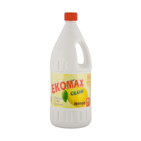 Articole pentru rufe, casa, geamuri, mobila - Inalbitor Ekomax White Clean Lemon 2L