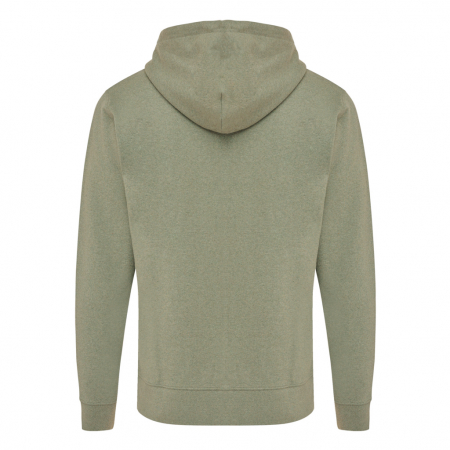 Hanorac unisex IQONIQ Abisko, bumbac organic si reciclat, cu fermoar, 340 GSM [2]
