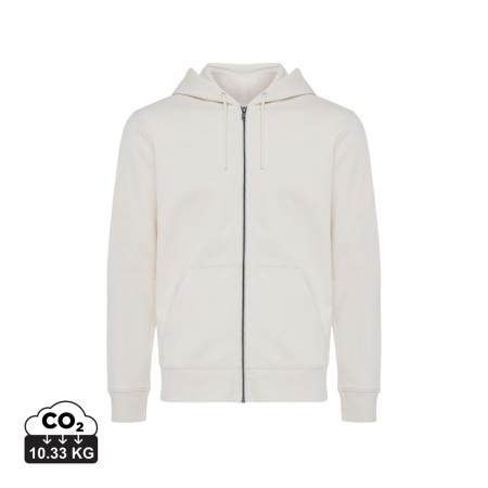 Hanorac unisex IQONIQ Abisko, bumbac organic si reciclat, cu fermoar, 340 GSM [0]