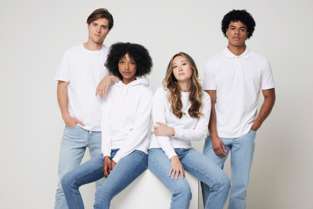 Tricou unisex IQONIQ Bryce, bumbac reciclat si organic, 180 GSM [19]