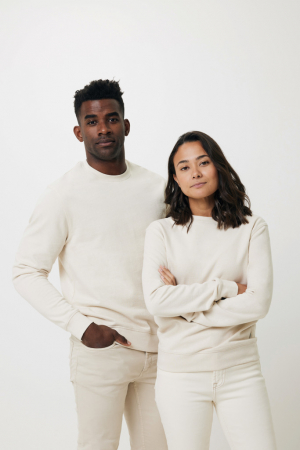 Bluza unisex IQONIQ Denali, bumbac organic si reciclat, fara vopsire, 340 GSM [8]