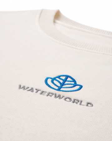 Bluza unisex IQONIQ Denali, bumbac organic si reciclat, fara vopsire, 340 GSM [6]