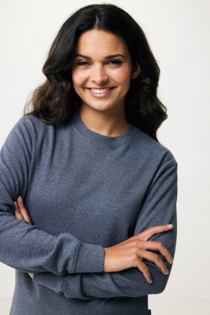 Bluza unisex IQONIQ Denali, bumbac organic si reciclat, fara vopsire, 340 GSM [16]