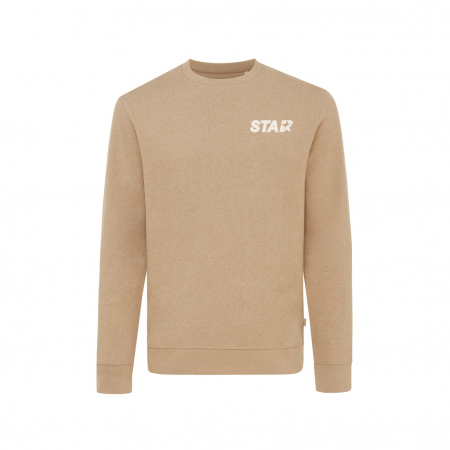 Bluza unisex IQONIQ Denali, bumbac organic si reciclat, fara vopsire, 340 GSM [4]